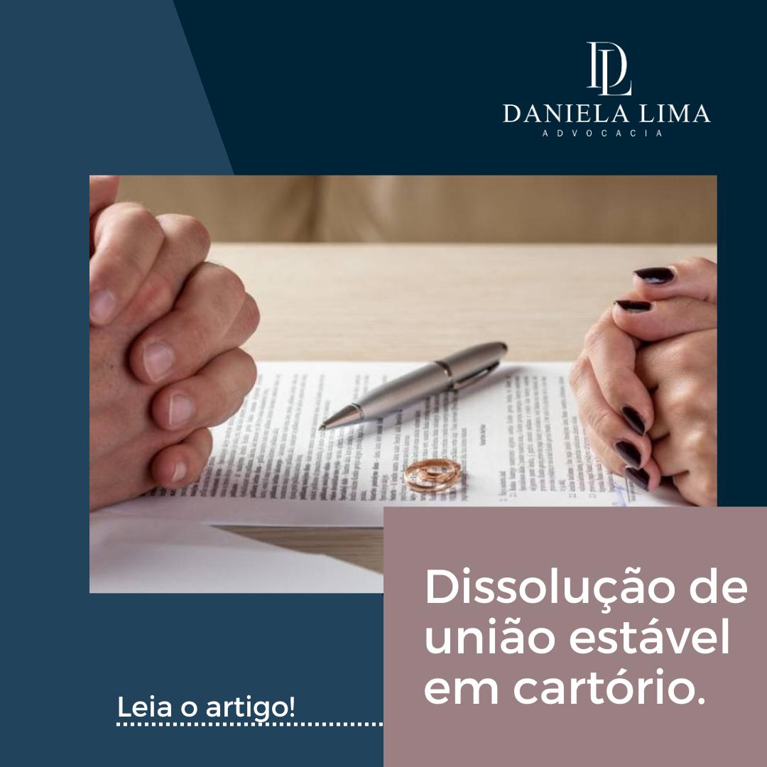 Dissolução de união estável em cartório